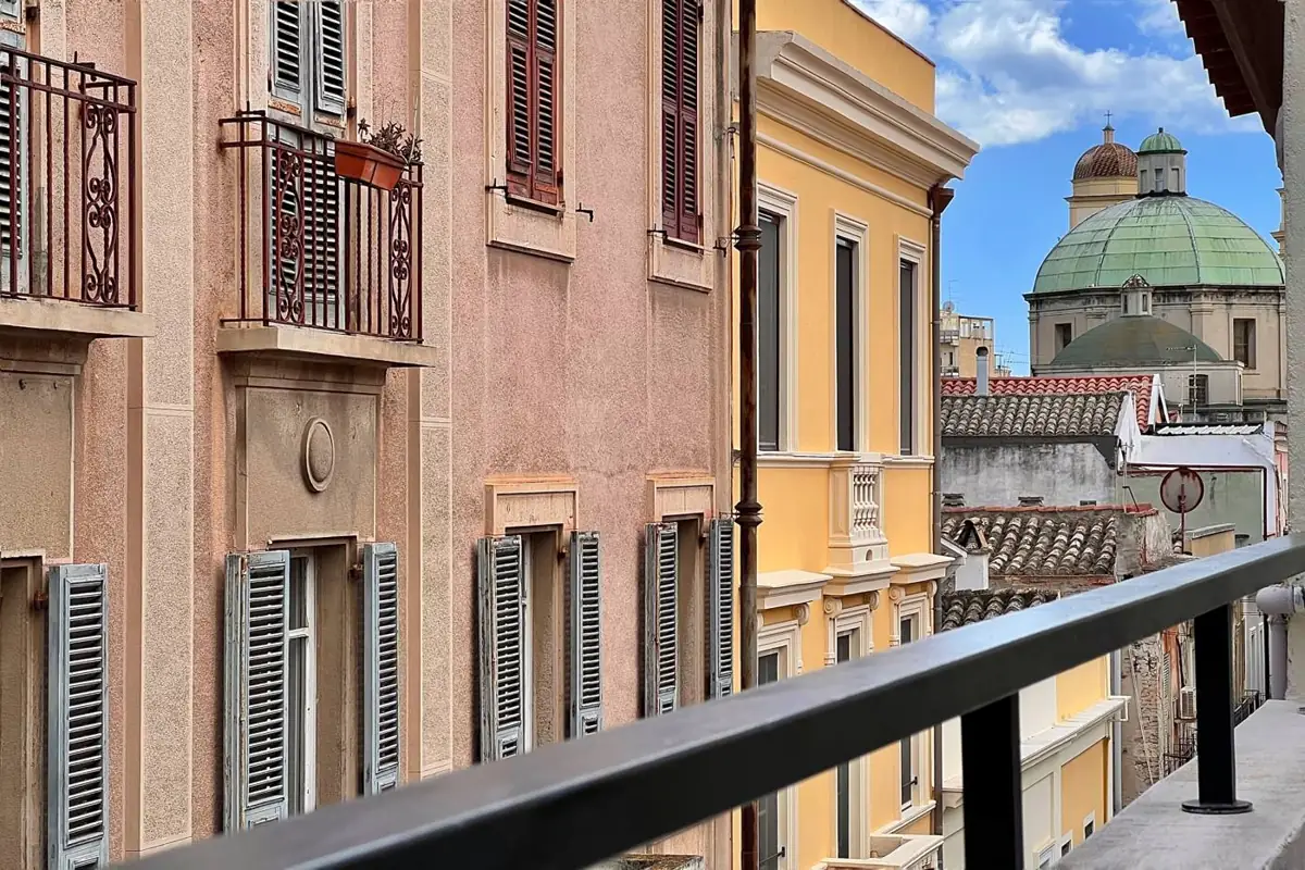 Vista sui tetti del centro storico